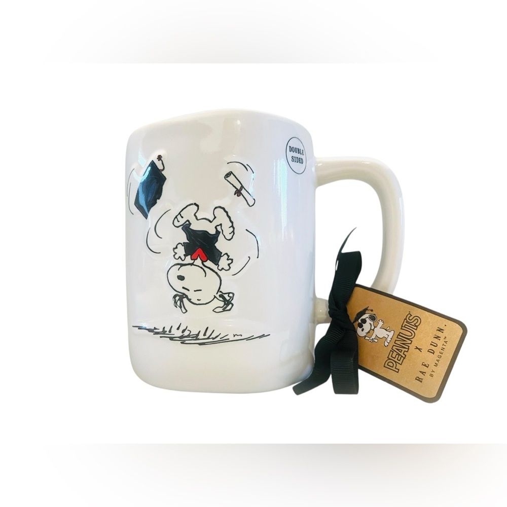 Rae Dunn x Peanuts - Snoopy Graduation Mug – “Dream Big”